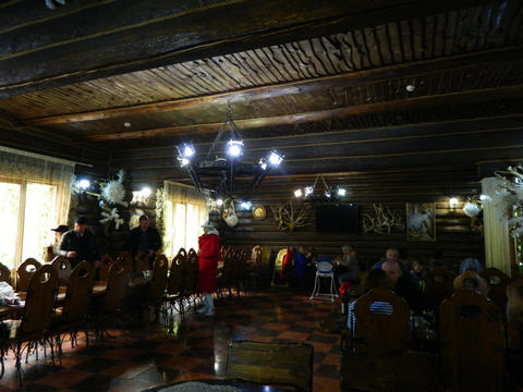 Кафе "Горные Забавы", банкетный зал