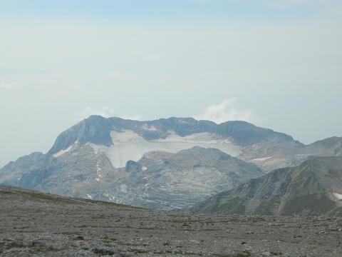 Сентябрь 2018 г., гора Оштен, Западный Кавказ, вид на г. Фишт